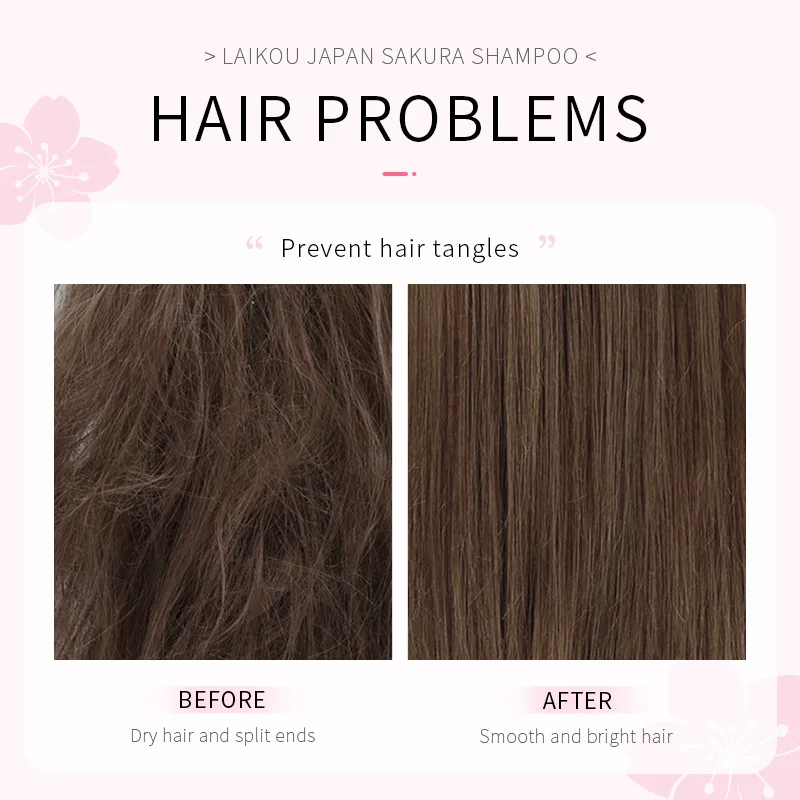 LAIKOU Japan Sakura  Shampoo R - Hair Care Organic review and price