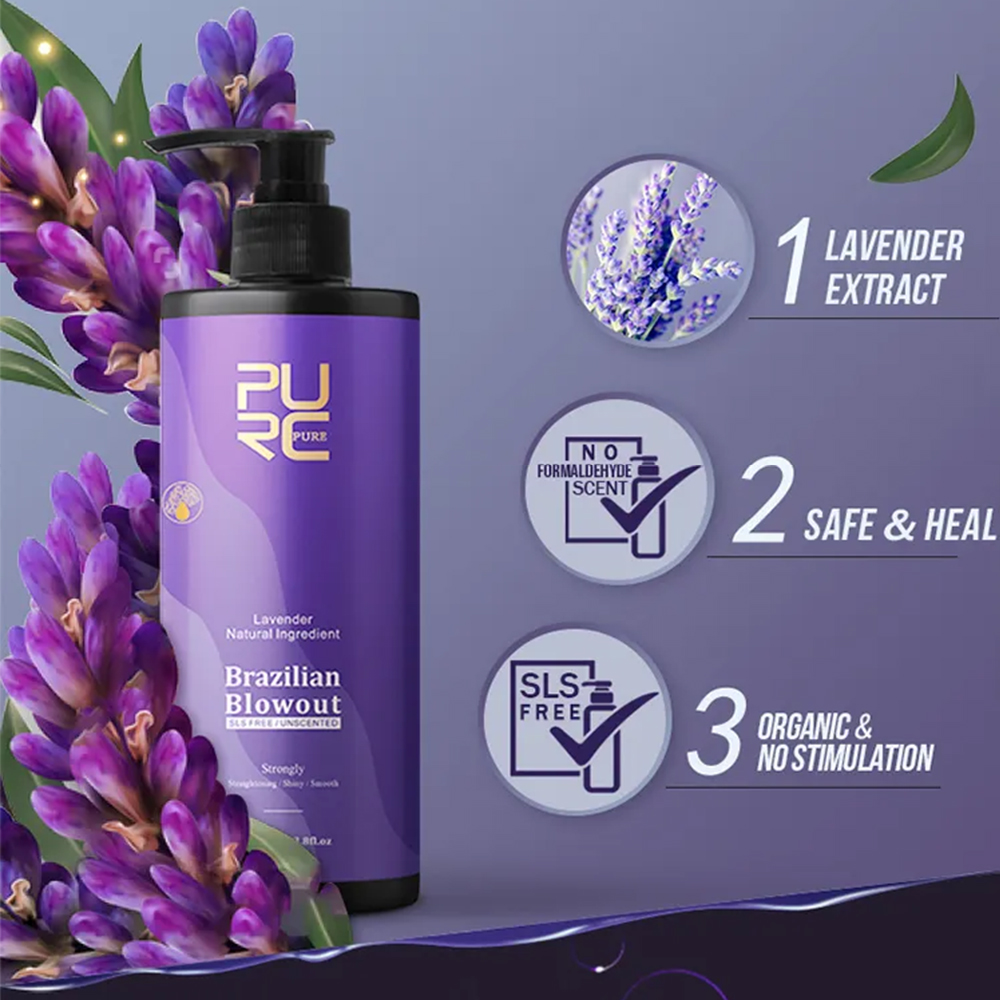 PURC Lavender 12% Brazilian Ke - Hair Care Organic review and price
